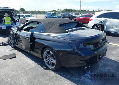 2012 BMW 650I from USA, damaged, VIN WBALZ3C54CC397529